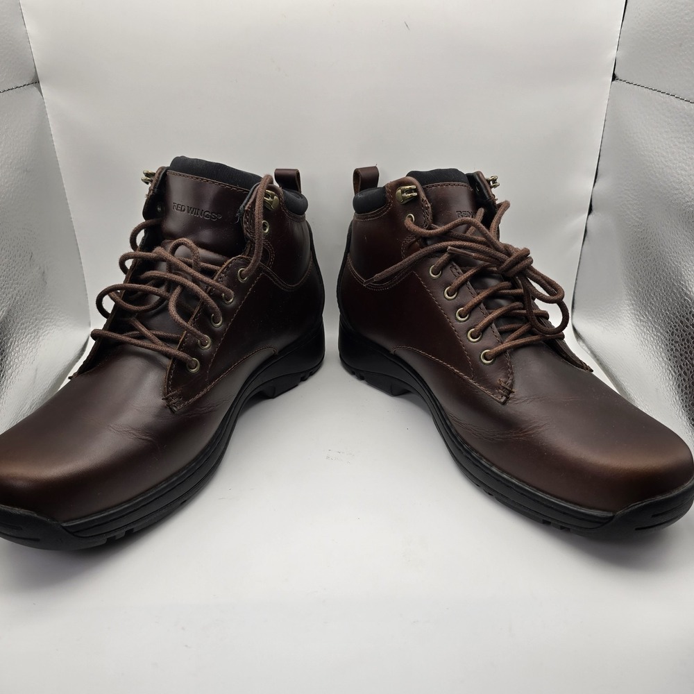 Red Wing Bayport 4601 Men's Brown Leather Chukka Boots Size 9D Lace Up Comfort - Picture 3 of 14